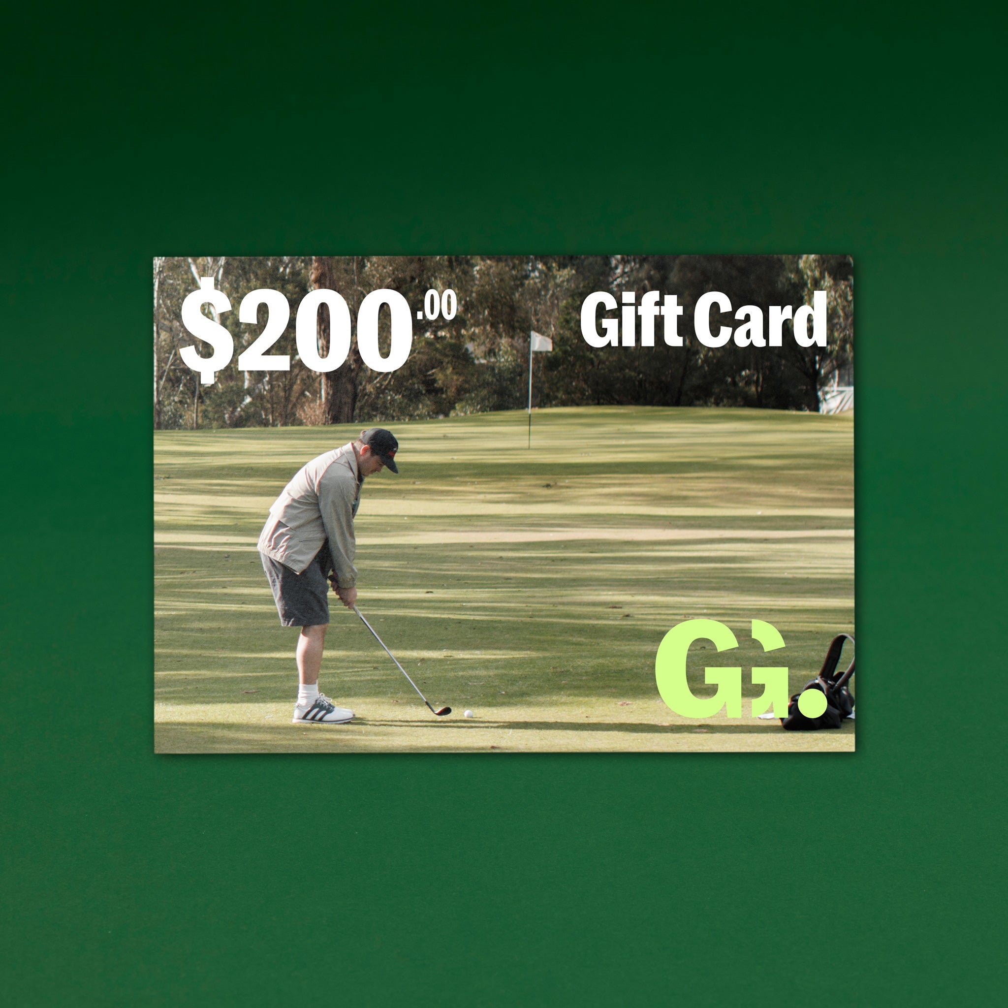 Gifted Golfer Gift Card